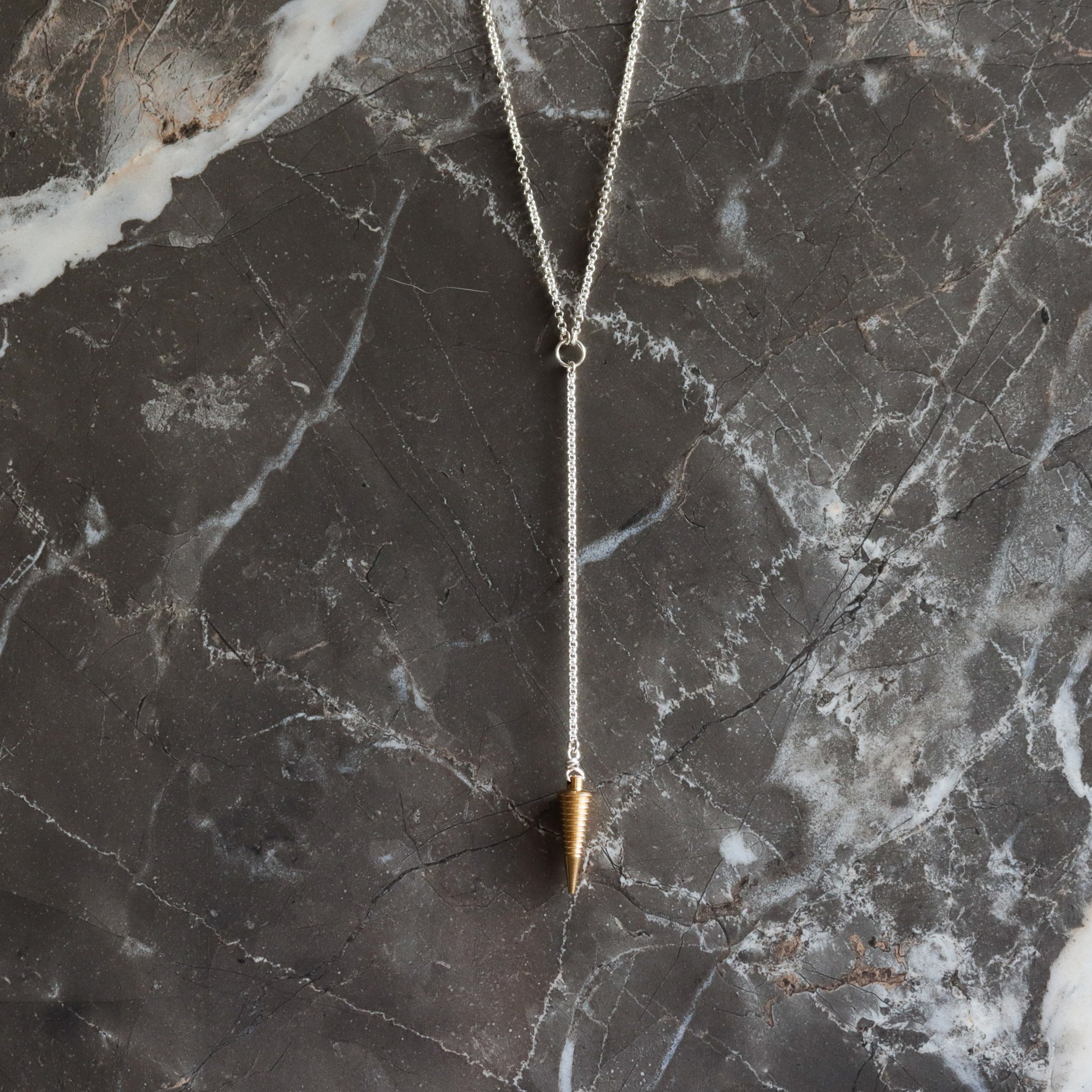 Niobe Necklace-lariat necklace-Blue Hour Designs
