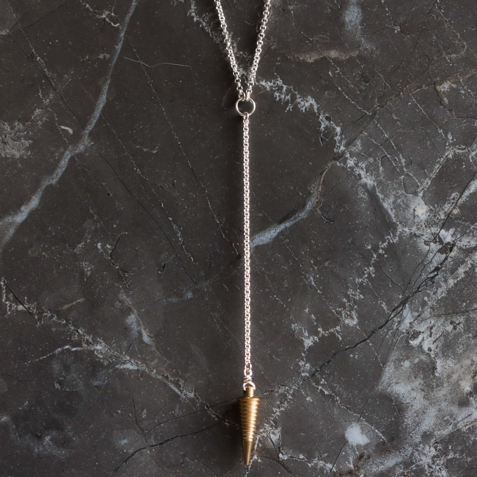 Niobe Necklace-lariat necklace-Blue Hour Designs