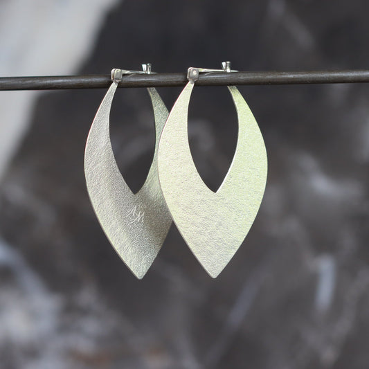 Petal Earrings-dangle earrings-Blue Hour Designs