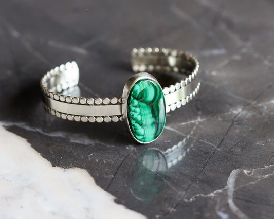 Primavera Cuff 2 - OOAK-cuff bracelet-Blue Hour Designs