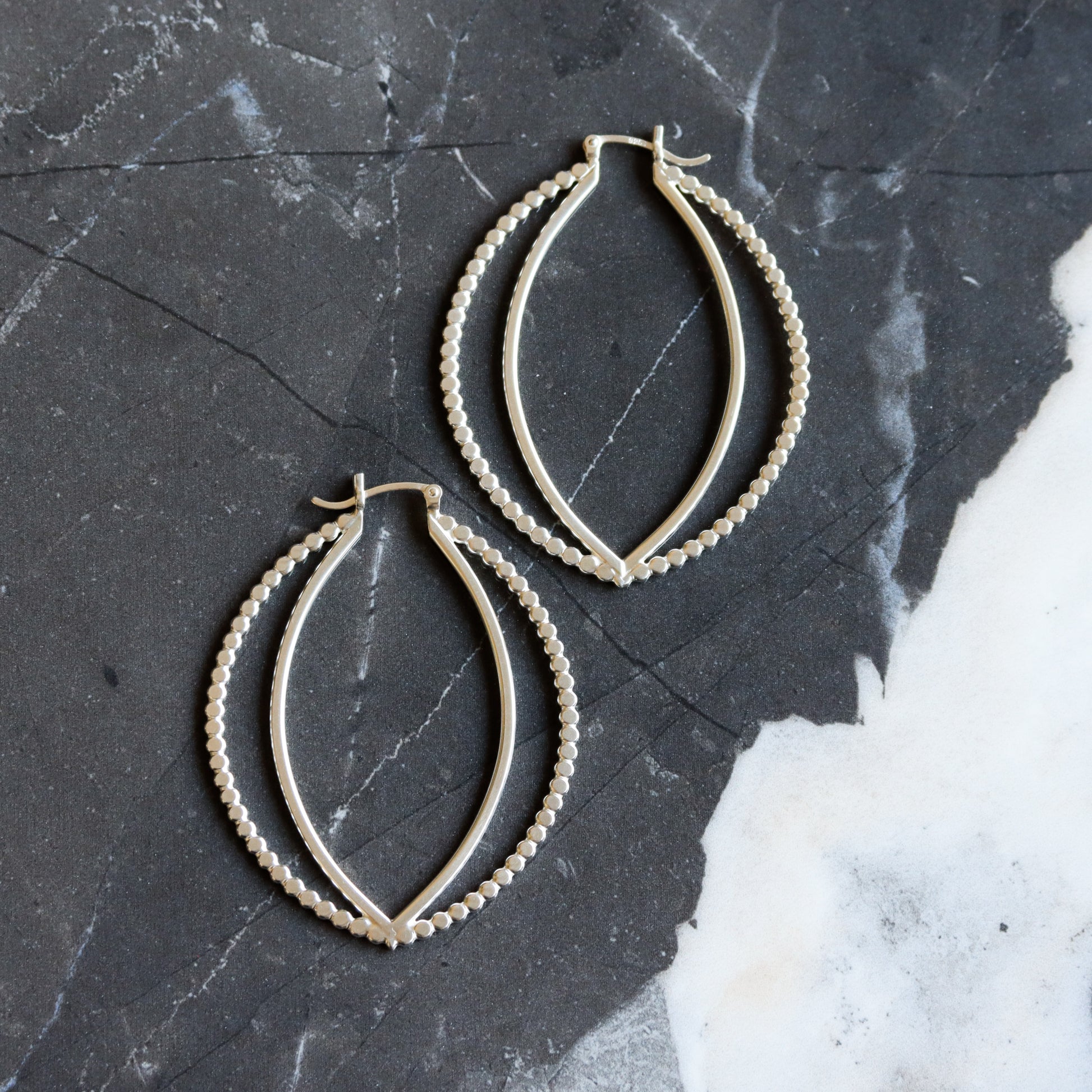 Revolve Hoops-hoop earrings-Blue Hour Designs