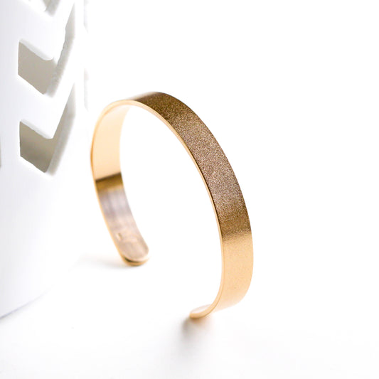 Sabine Cuff - 14K Gold-cuff bracelet-Blue Hour Designs