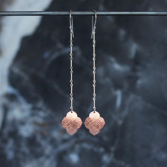 Sahara Earrings - Copper
