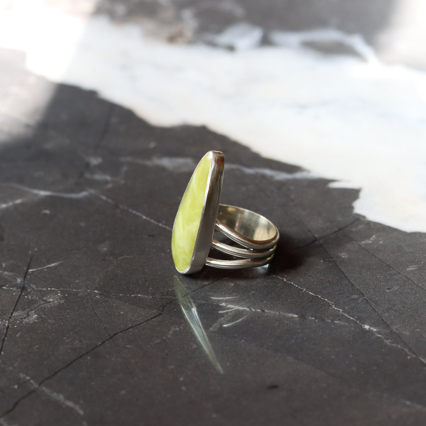 Serpentine Ring 2 - OOAK - Size 7-cocktail ring-Blue Hour Designs
