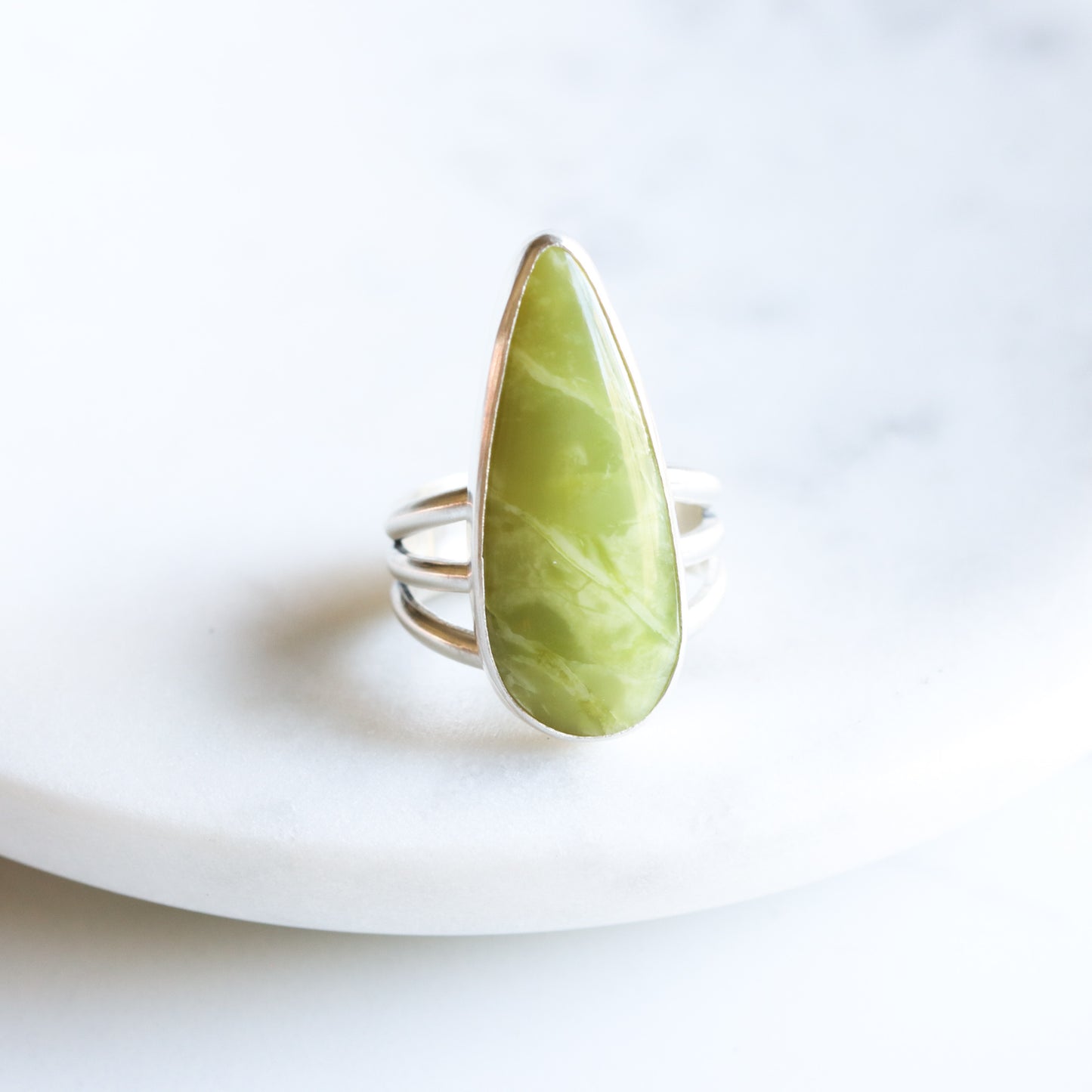 Serpentine Ring 2 - OOAK - Size 7-cocktail ring-Blue Hour Designs