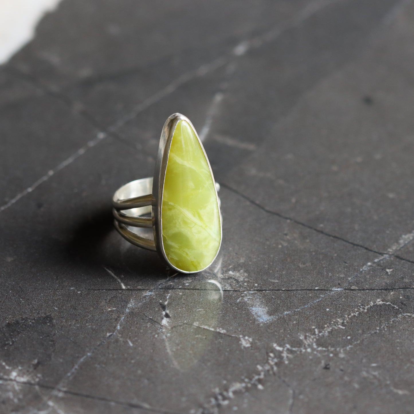 Serpentine Ring 2 - OOAK - Size 7-cocktail ring-Blue Hour Designs
