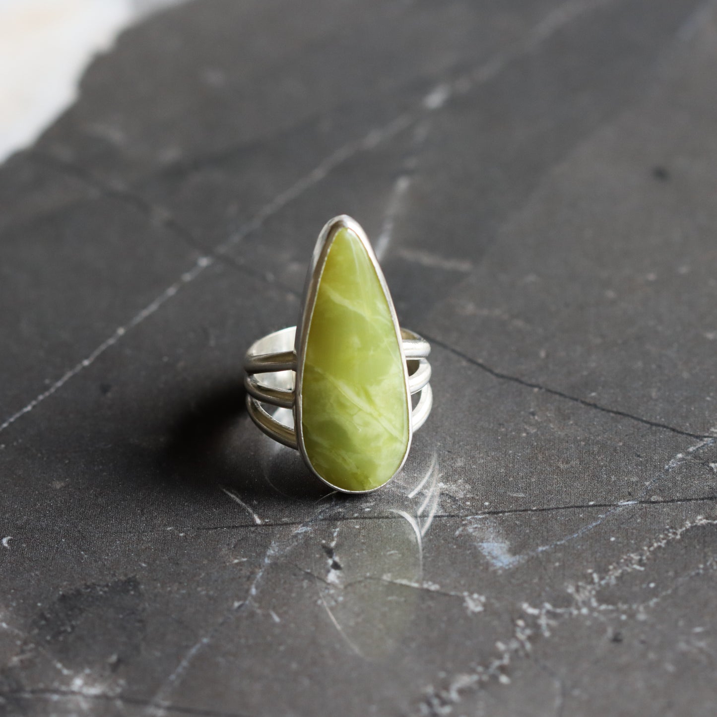 Serpentine Ring 2 - OOAK - Size 7-cocktail ring-Blue Hour Designs