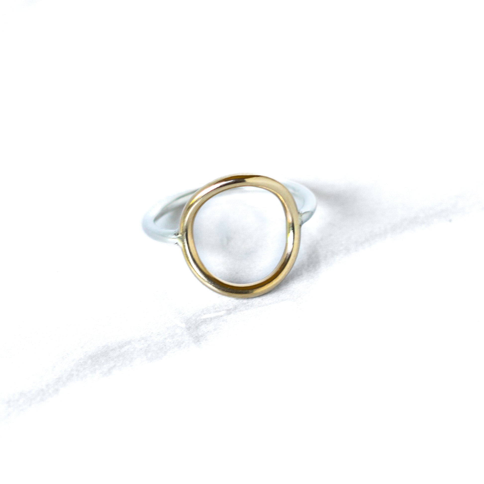 Simple Classic Circle Ring-everyday ring-Blue Hour Designs