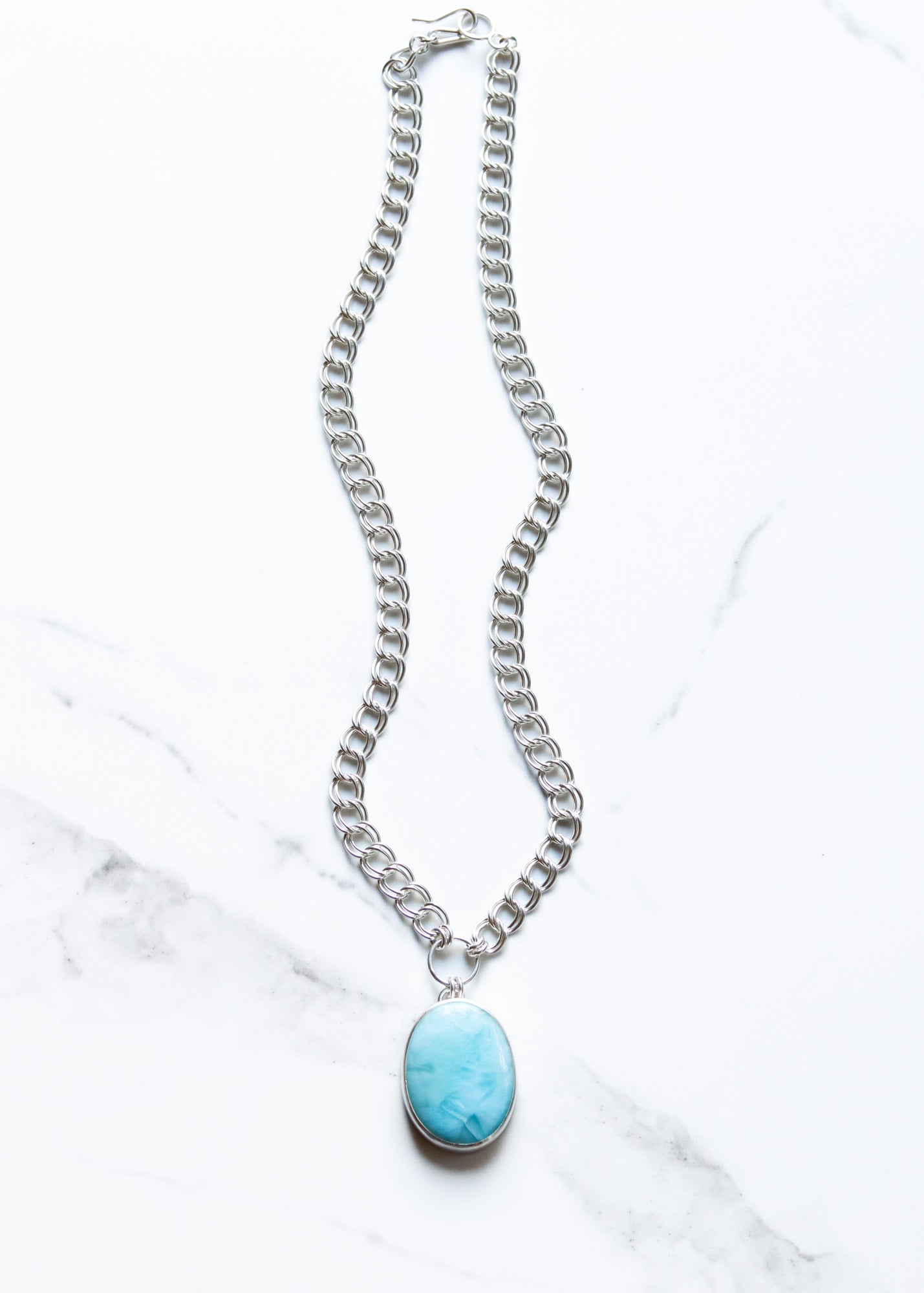 Sky Necklace 2 - OOAK-pendant necklace-Blue Hour Designs