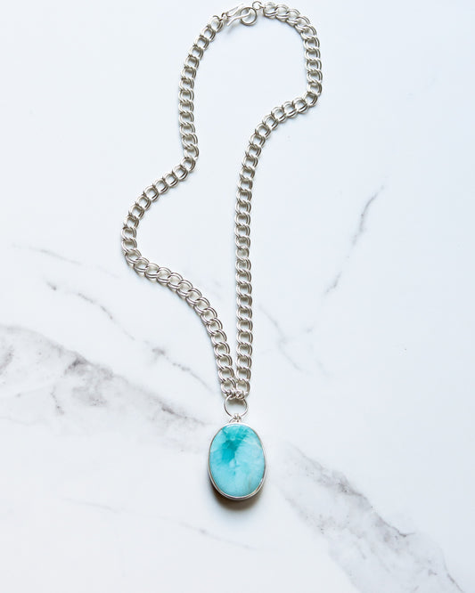 Sky Necklace 3 - OOAK-pendant necklace-Blue Hour Designs