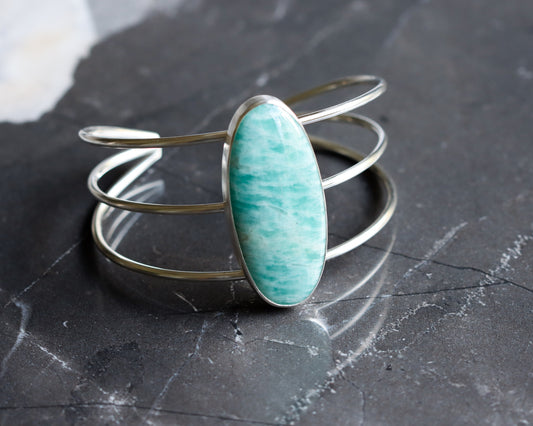 Solace Cuff - OOAK-cuff bracelet-Blue Hour Designs