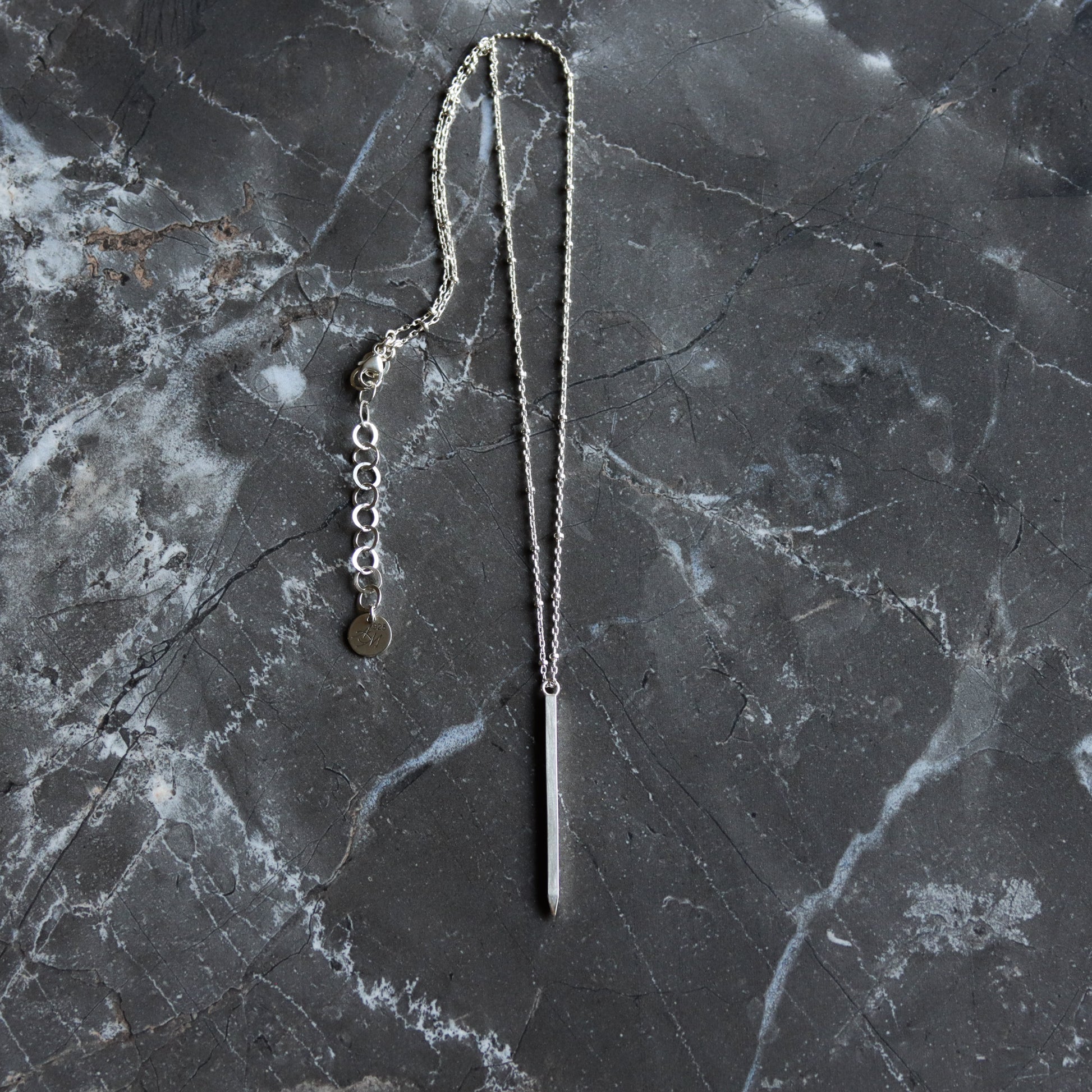 Spear Necklace-pendant necklace-Blue Hour Designs