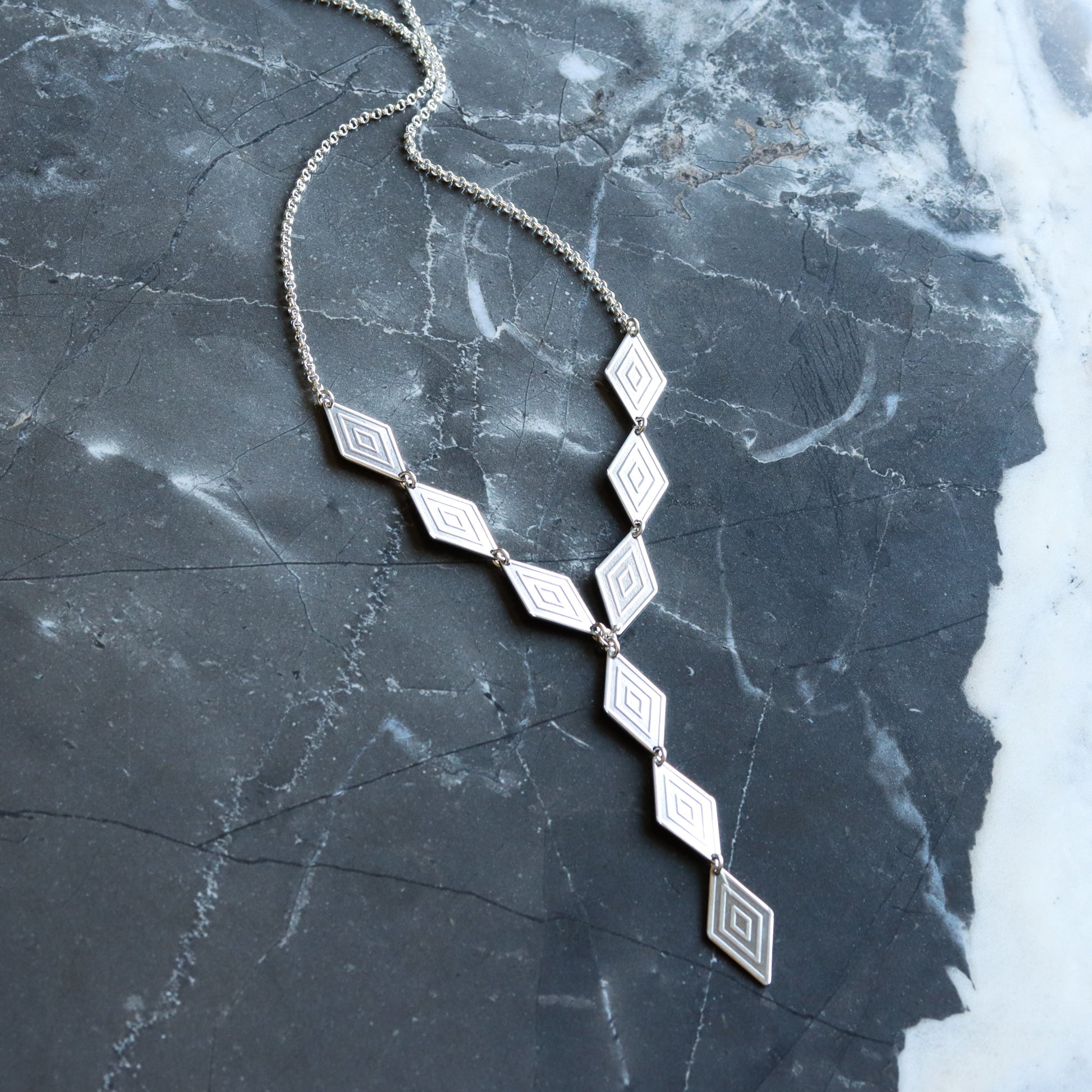 Talia Necklace-pendant necklace-Blue Hour Designs