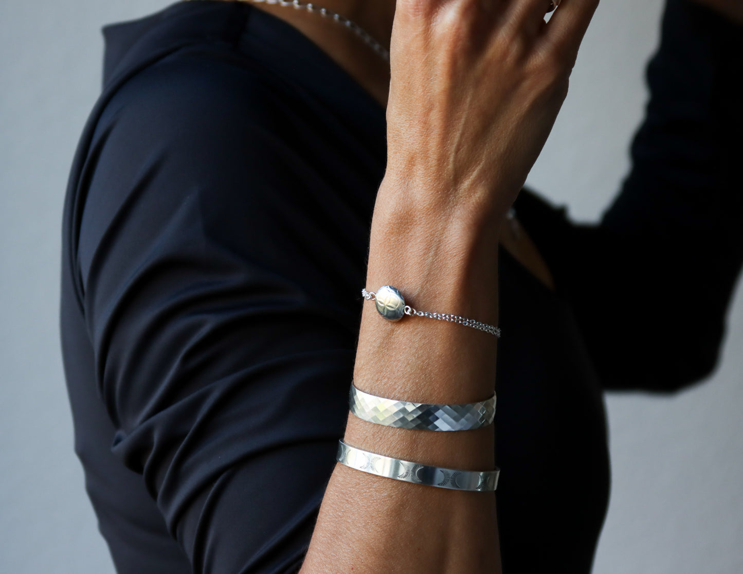 Token Bracelet-chain bracelet-Blue Hour Designs