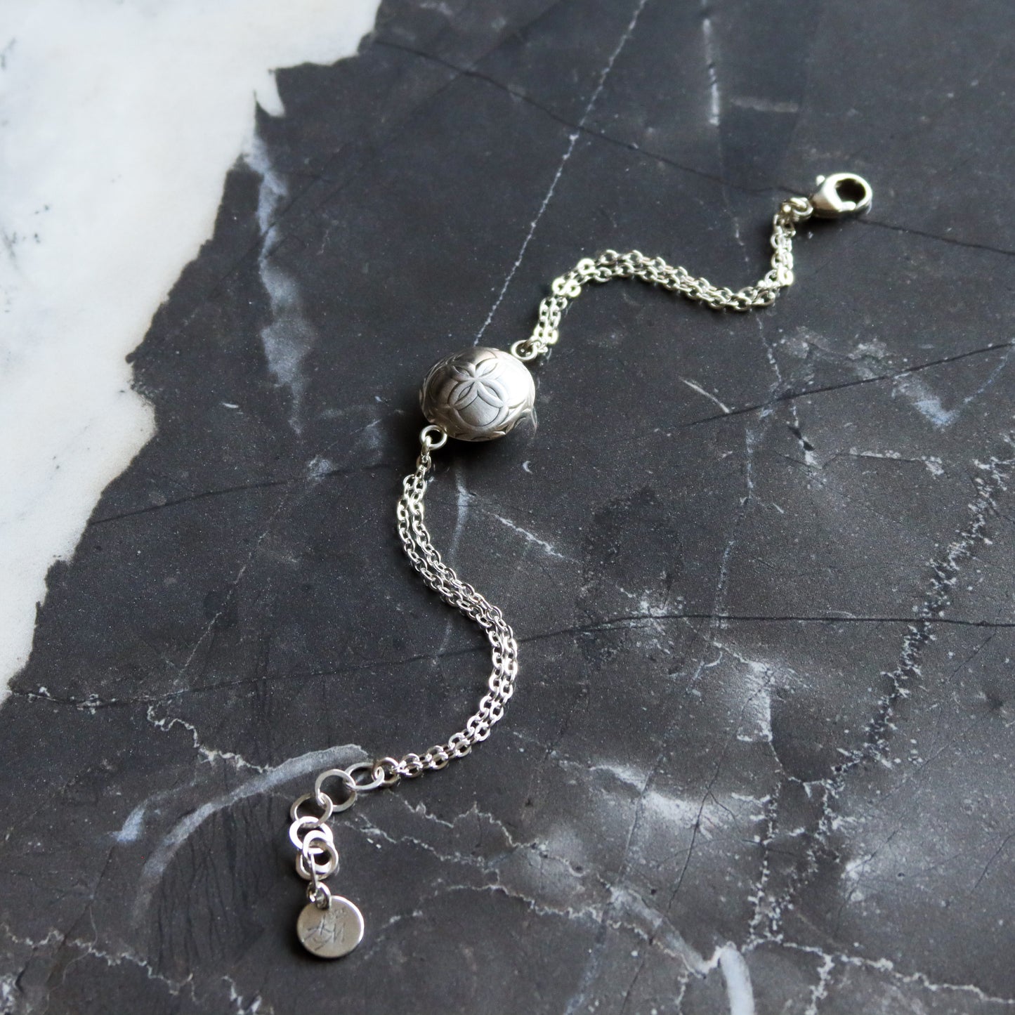Token Bracelet-chain bracelet-Blue Hour Designs