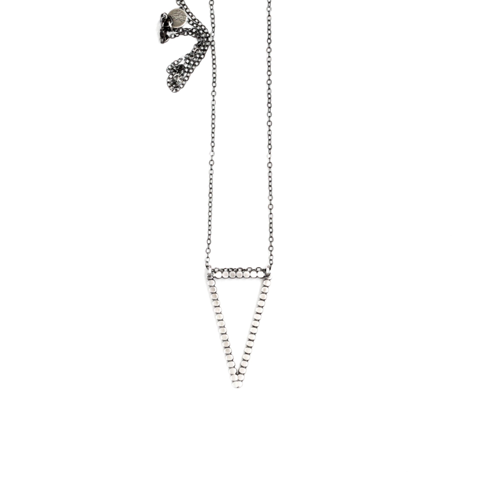 Triad Necklace-pendant necklace-Blue Hour Designs