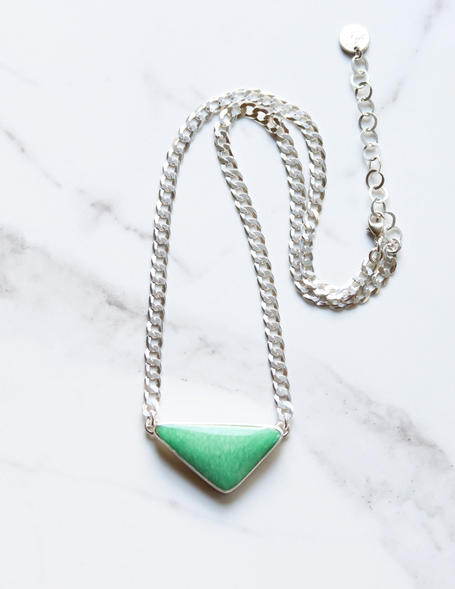 Variscite Choker 3 - OOAK-pendant necklace-Blue Hour Designs