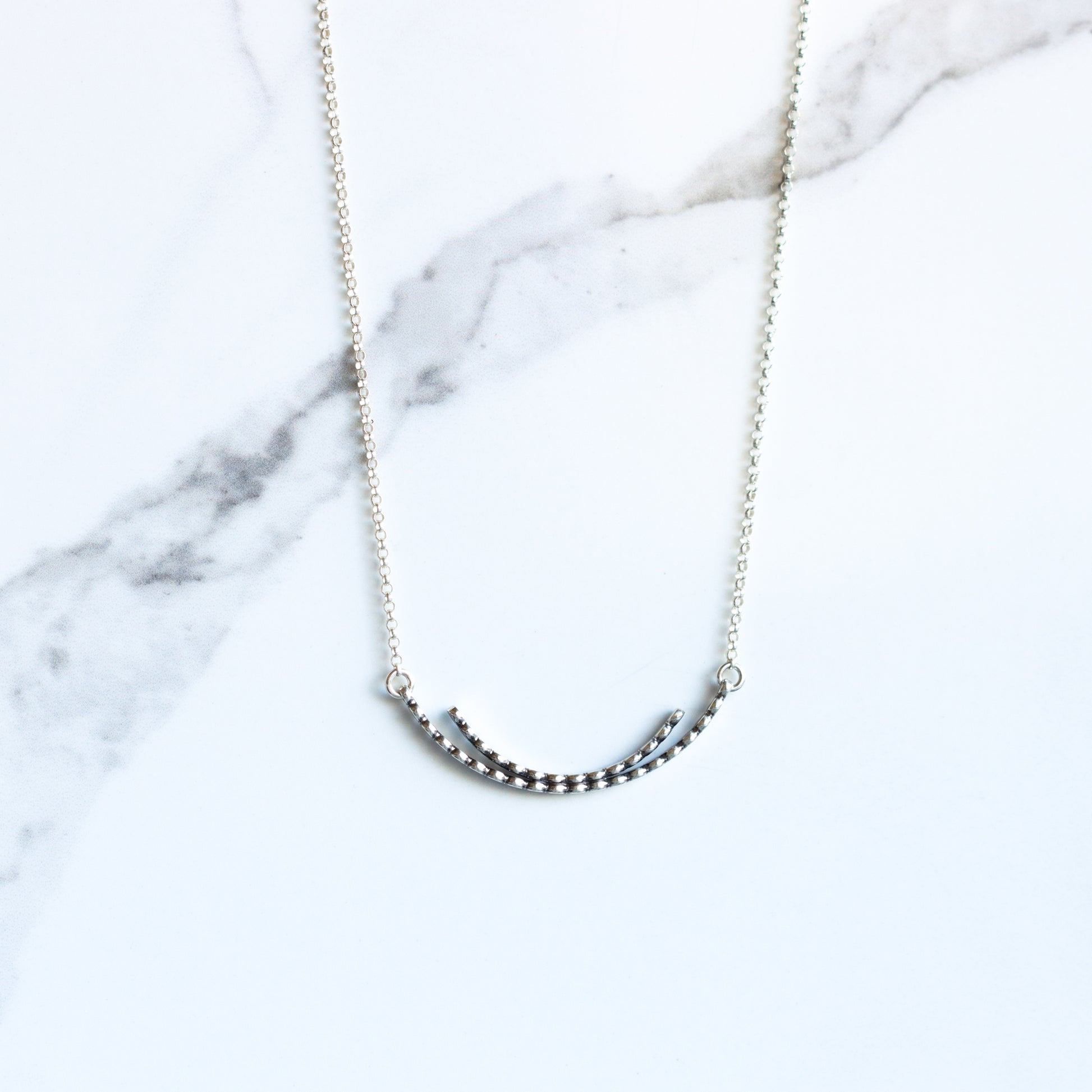 Zephyr Necklace-choker-Blue Hour Designs