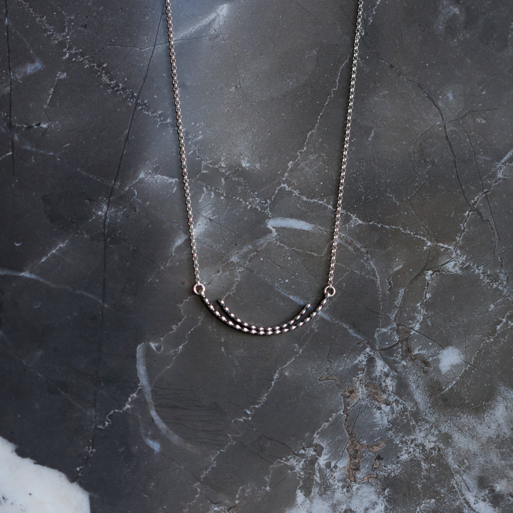 Zephyr Necklace-choker-Blue Hour Designs