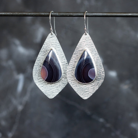 Botswana Earrings - OOAK