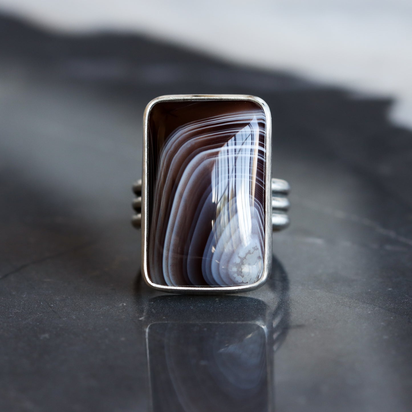 Botswana Ring 1 - OOAK - Size 8