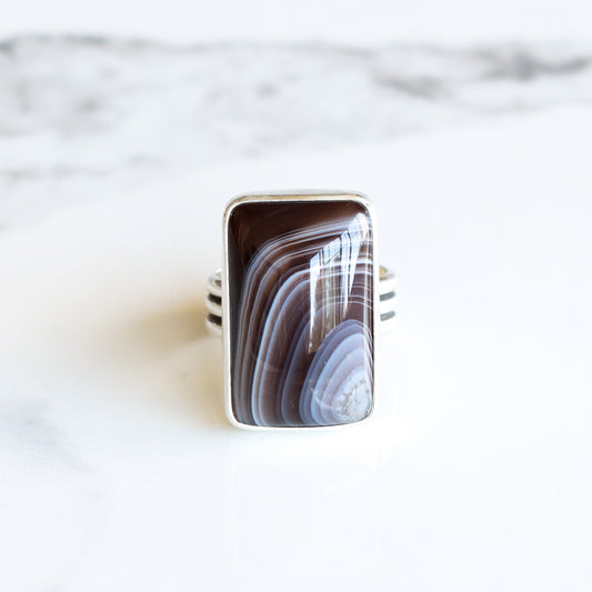 Botswana Ring 1 - OOAK - Size 8