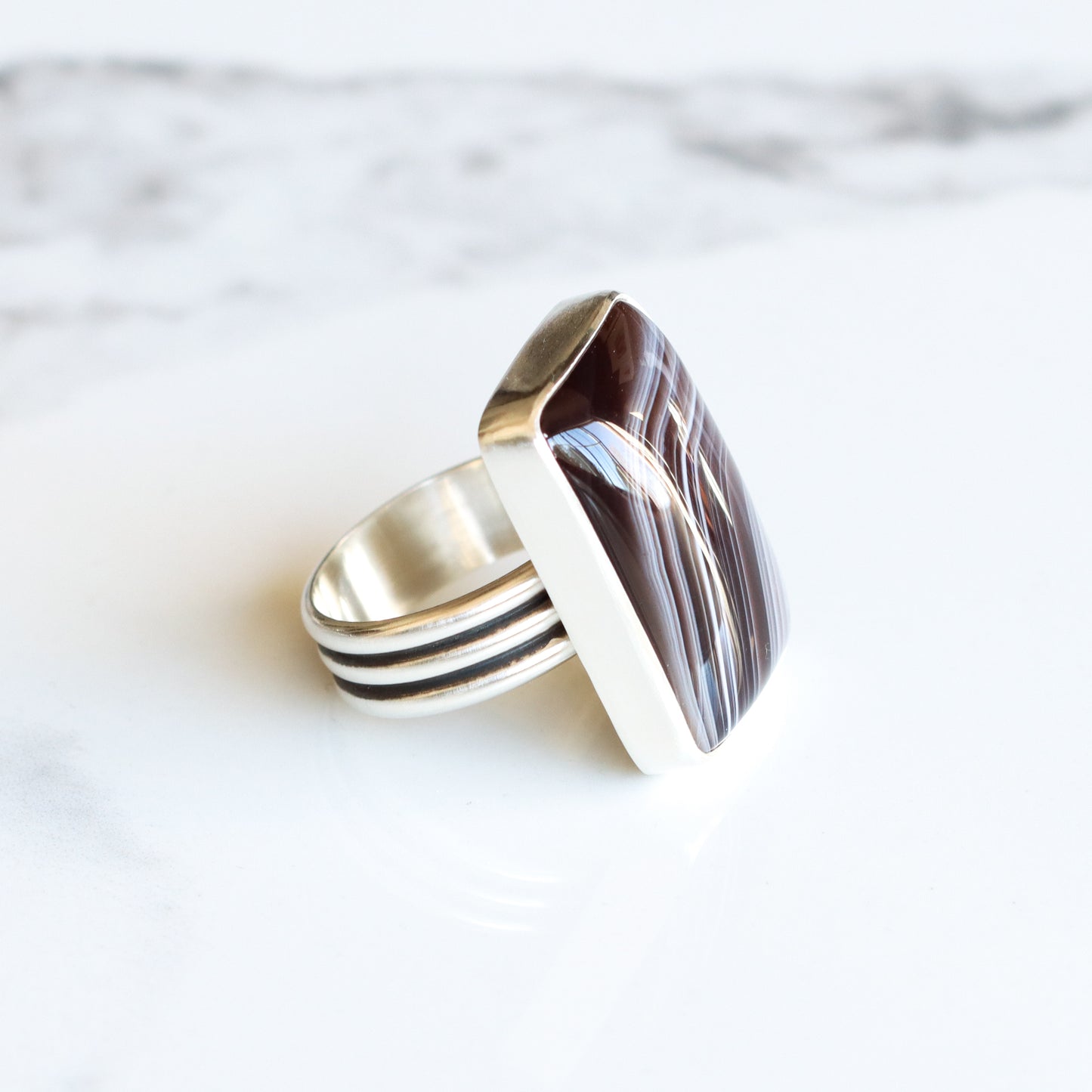 Botswana Ring 1 - OOAK - Size 8