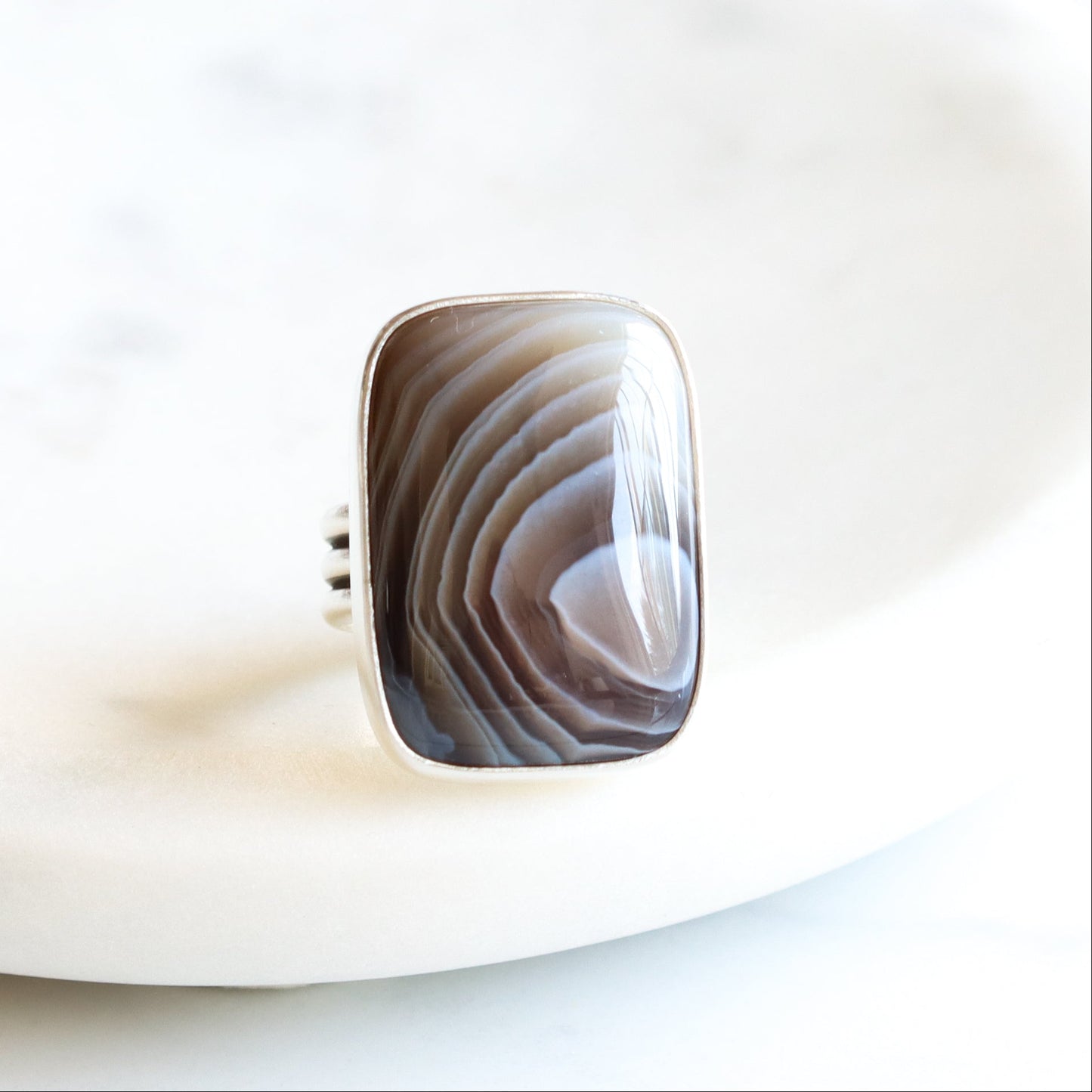 Botswana Ring 2 - OOAK - Size 7.5