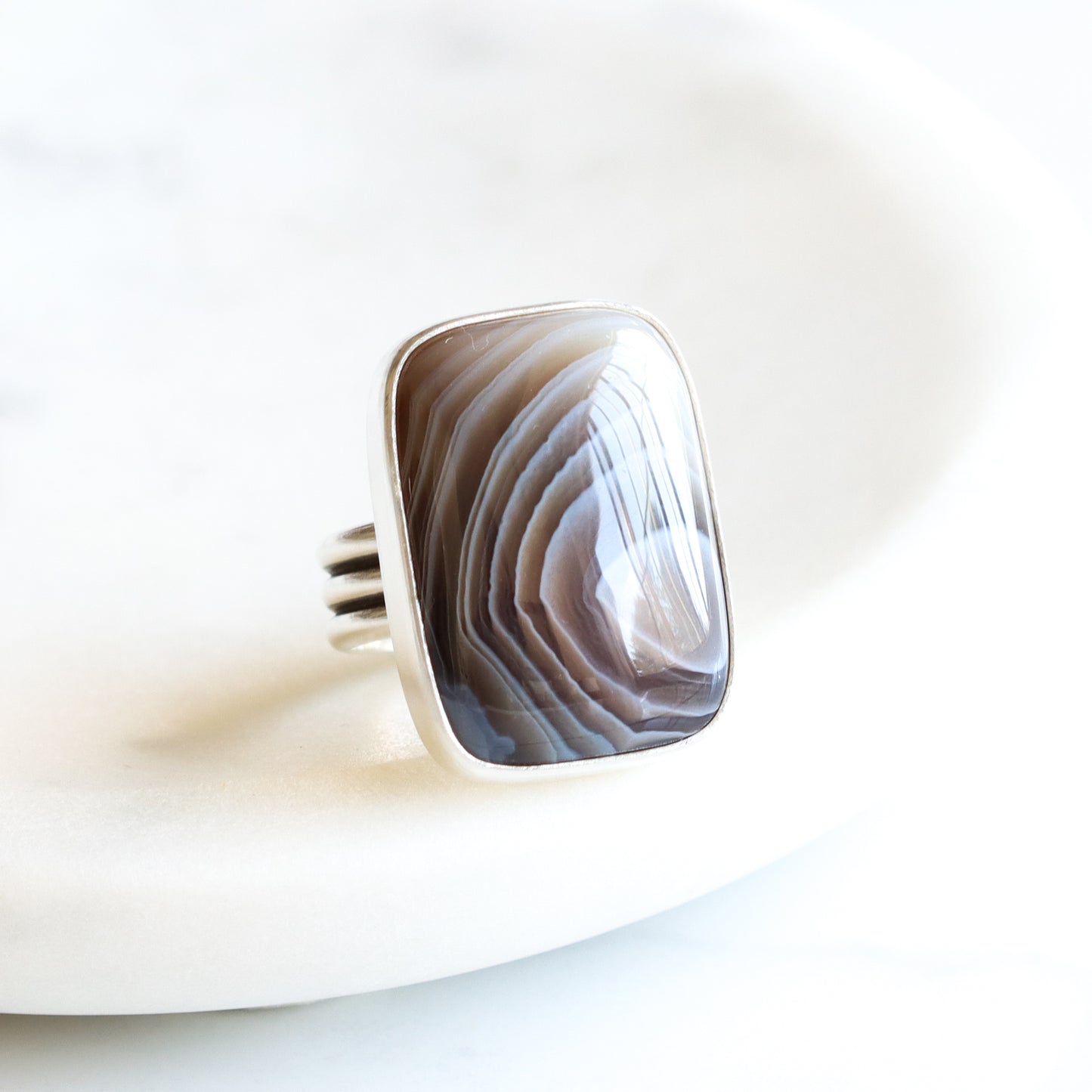 Botswana Ring 2 - OOAK - Size 7.5