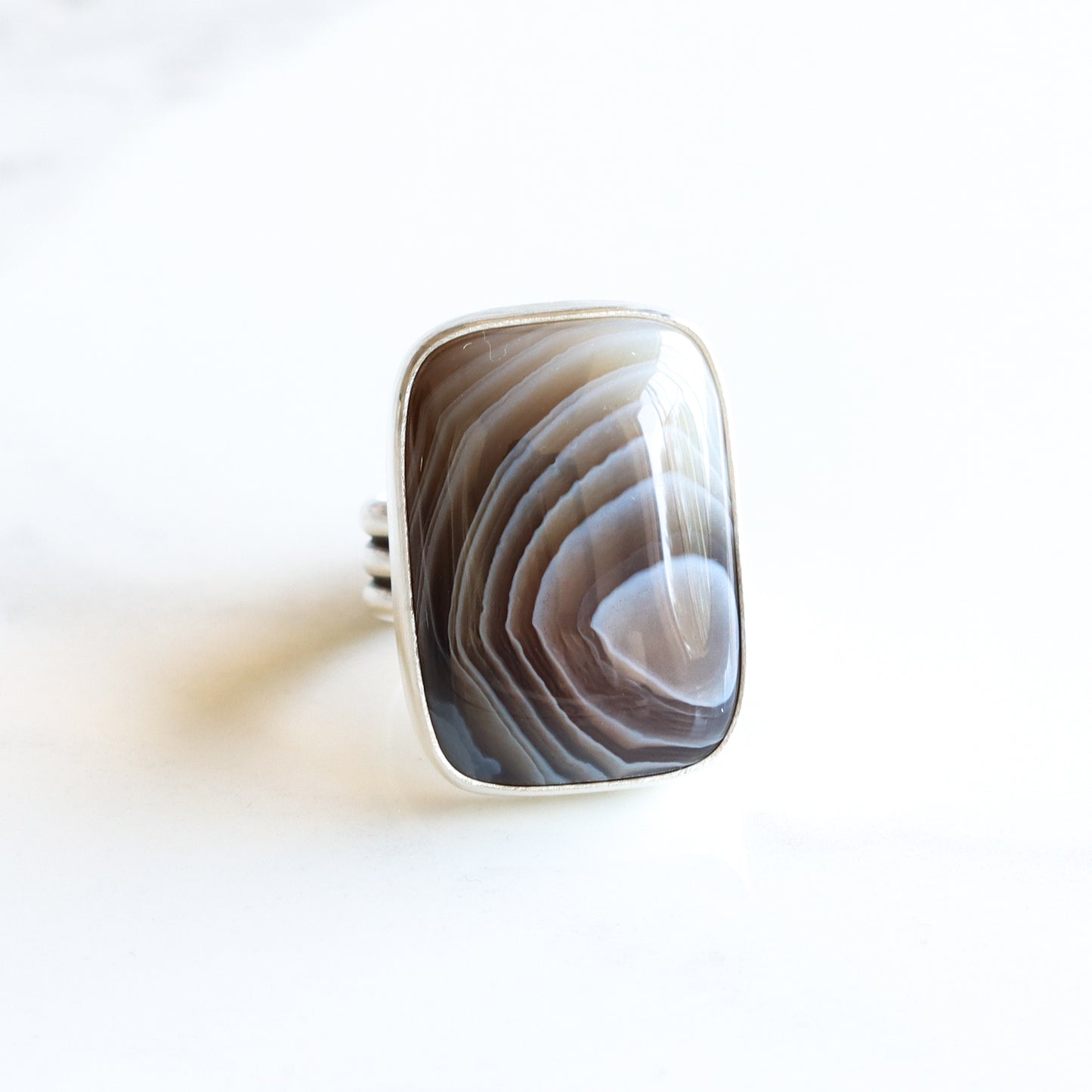 Botswana Ring 2 - OOAK - Size 7.5