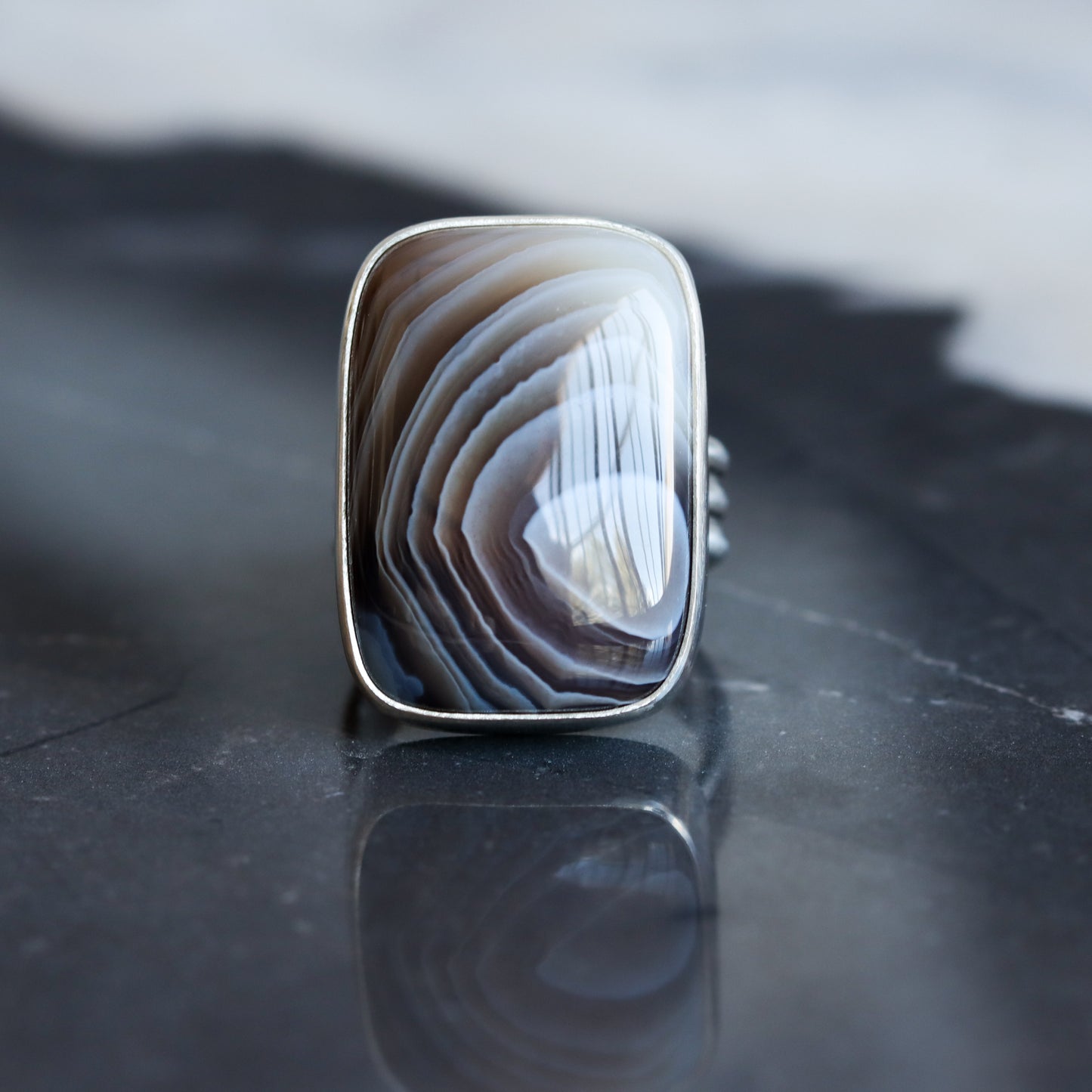 Botswana Ring 2 - OOAK - Size 7.5