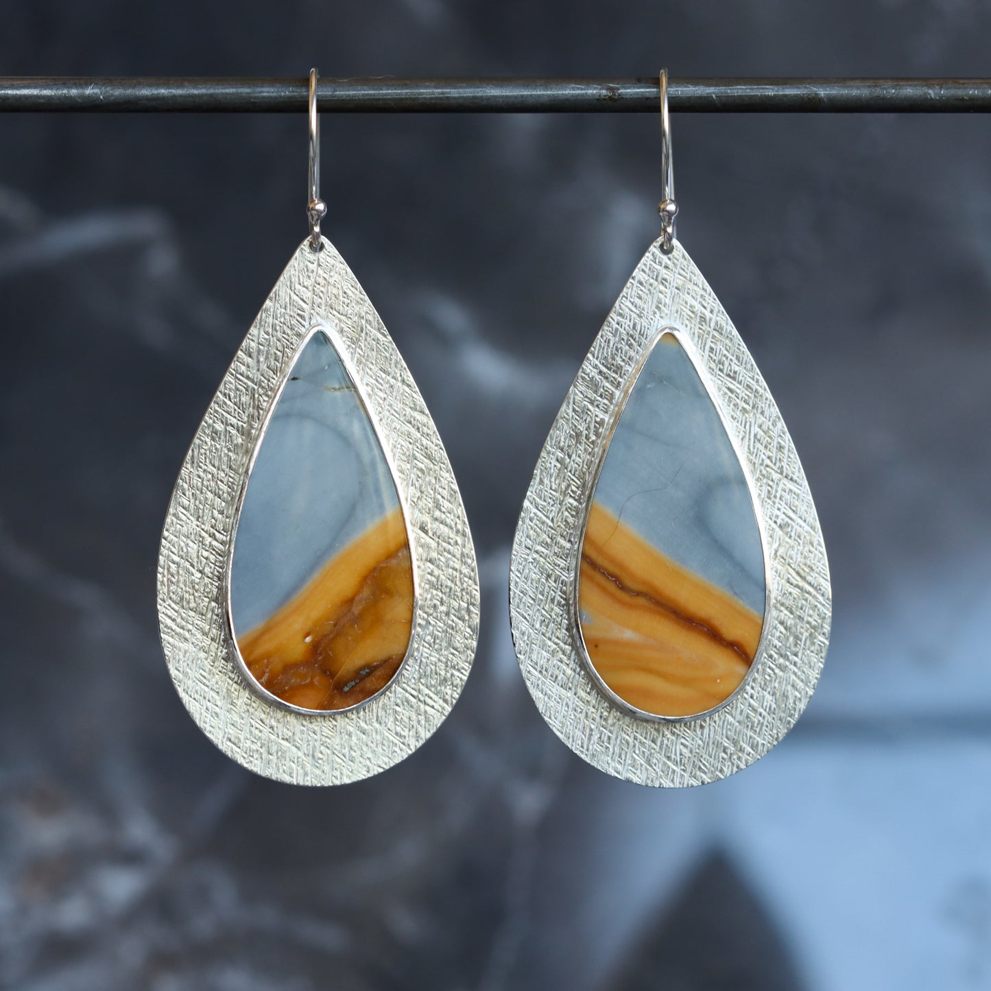 Landscape Earrings - OOAK