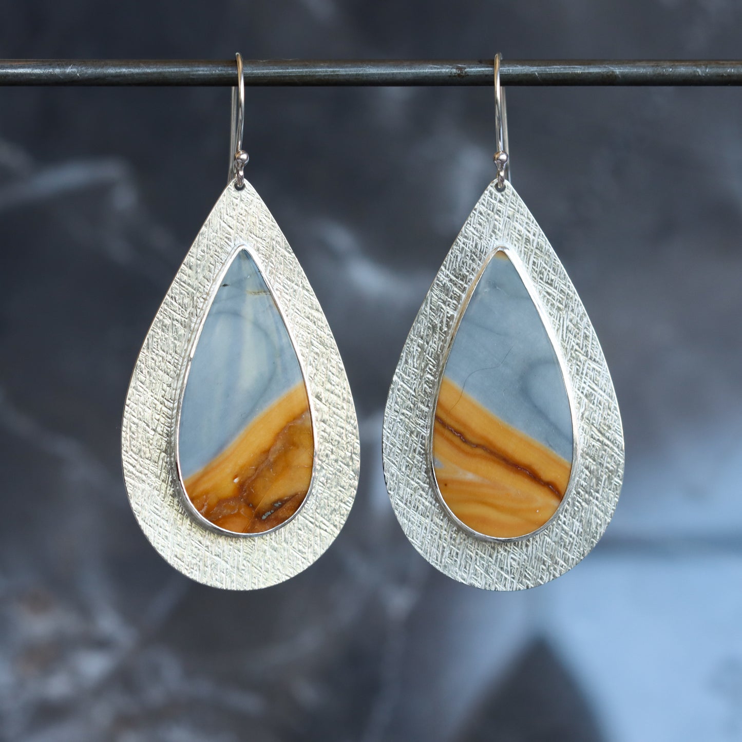 Landscape Earrings - OOAK
