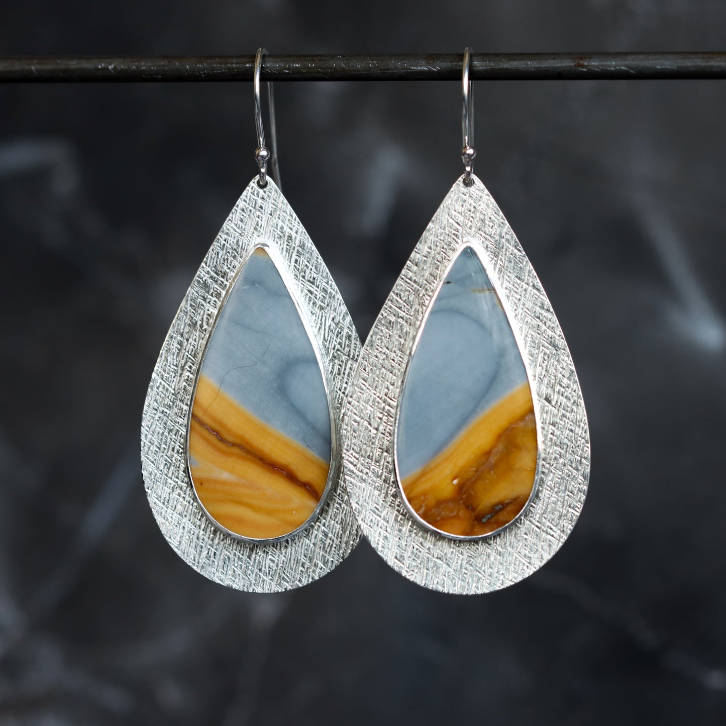 Landscape Earrings - OOAK