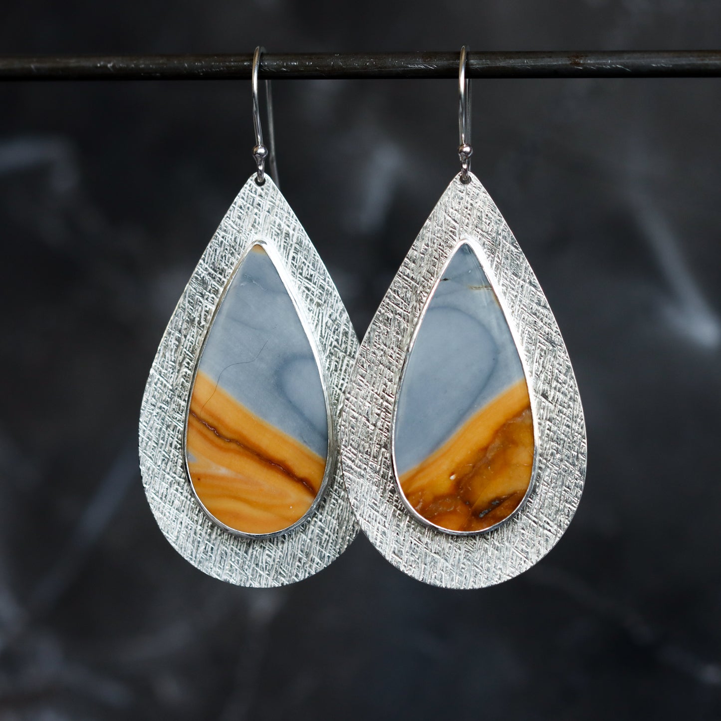 Landscape Earrings - OOAK