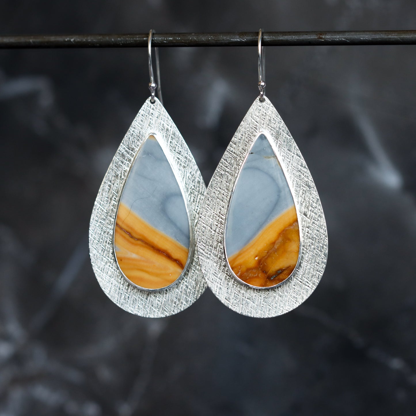 Landscape Earrings - OOAK