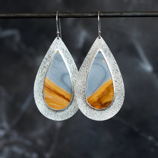 Landscape Earrings - OOAK