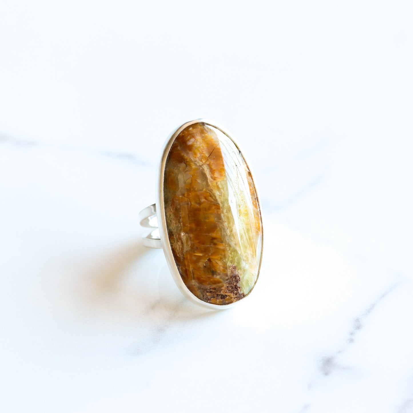 Oak Ring 1 - OOAK - Size 8.5