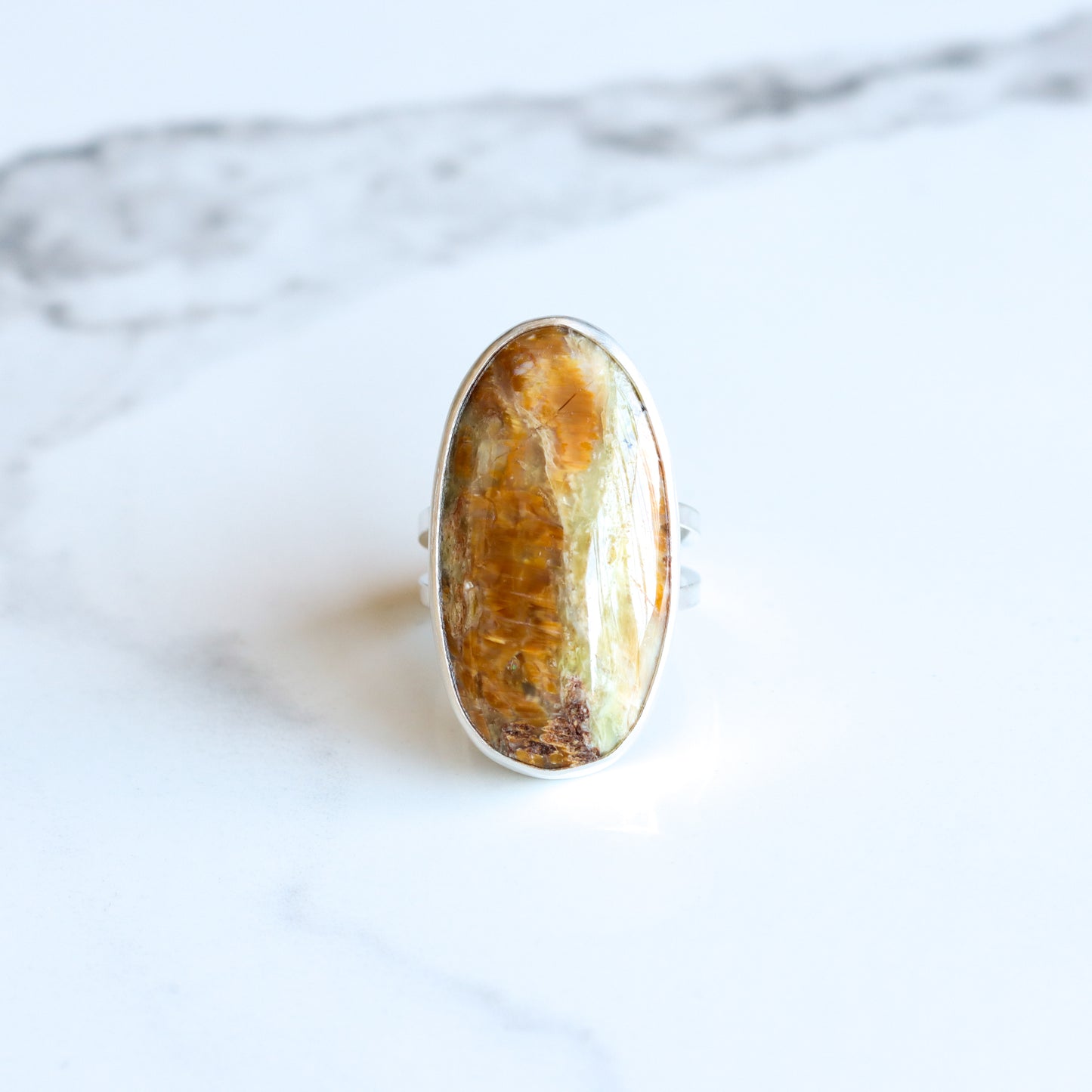 Oak Ring 1 - OOAK - Size 8.5