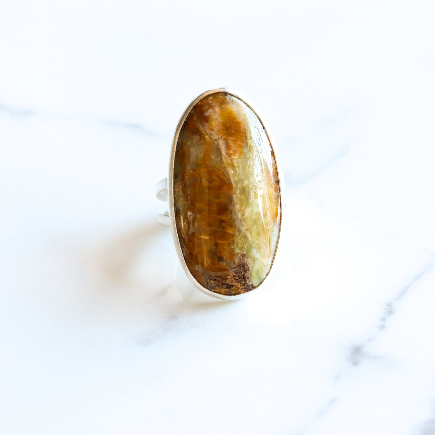 Oak Ring 1 - OOAK - Size 8.5