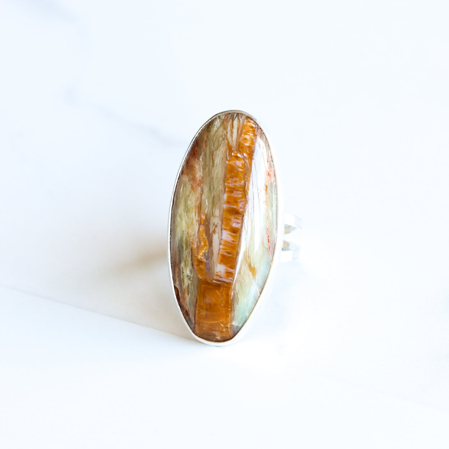 Oak Ring 2 - OOAK - Size 7.25