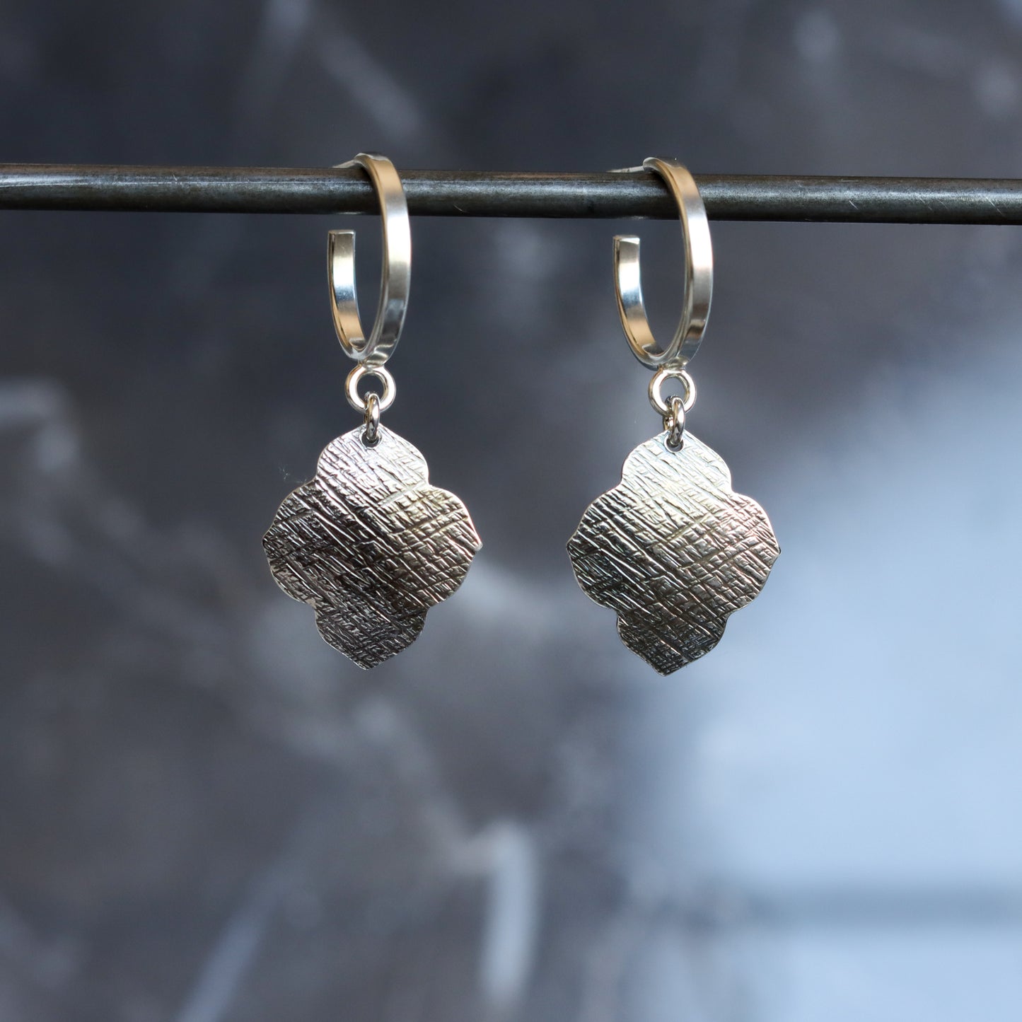 Sahara Hoops - Silver
