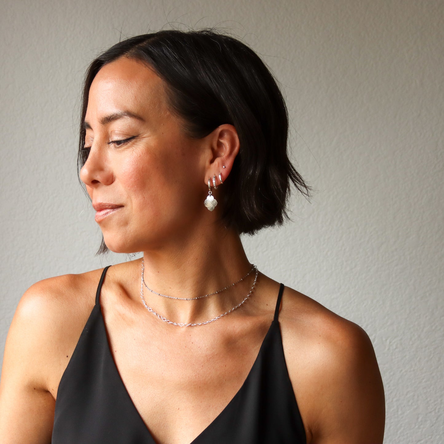 Sahara Hoops - Silver