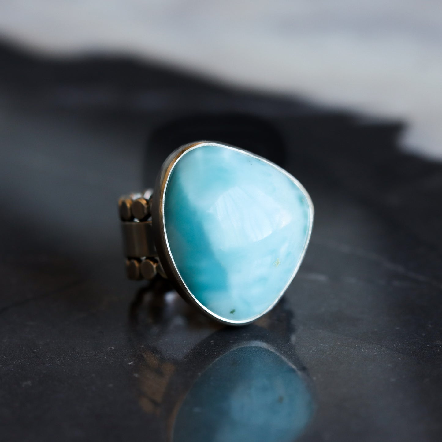 Sky Ring 4 - OOAK - size 7.5
