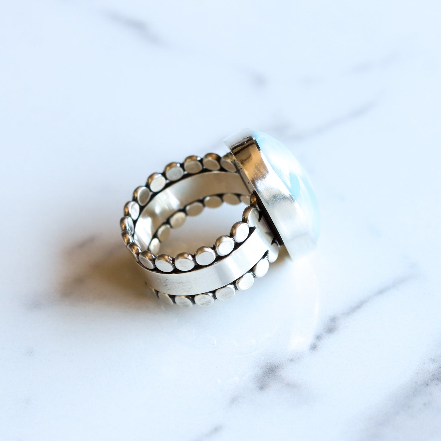 Sky Ring 4 - OOAK - size 7.5