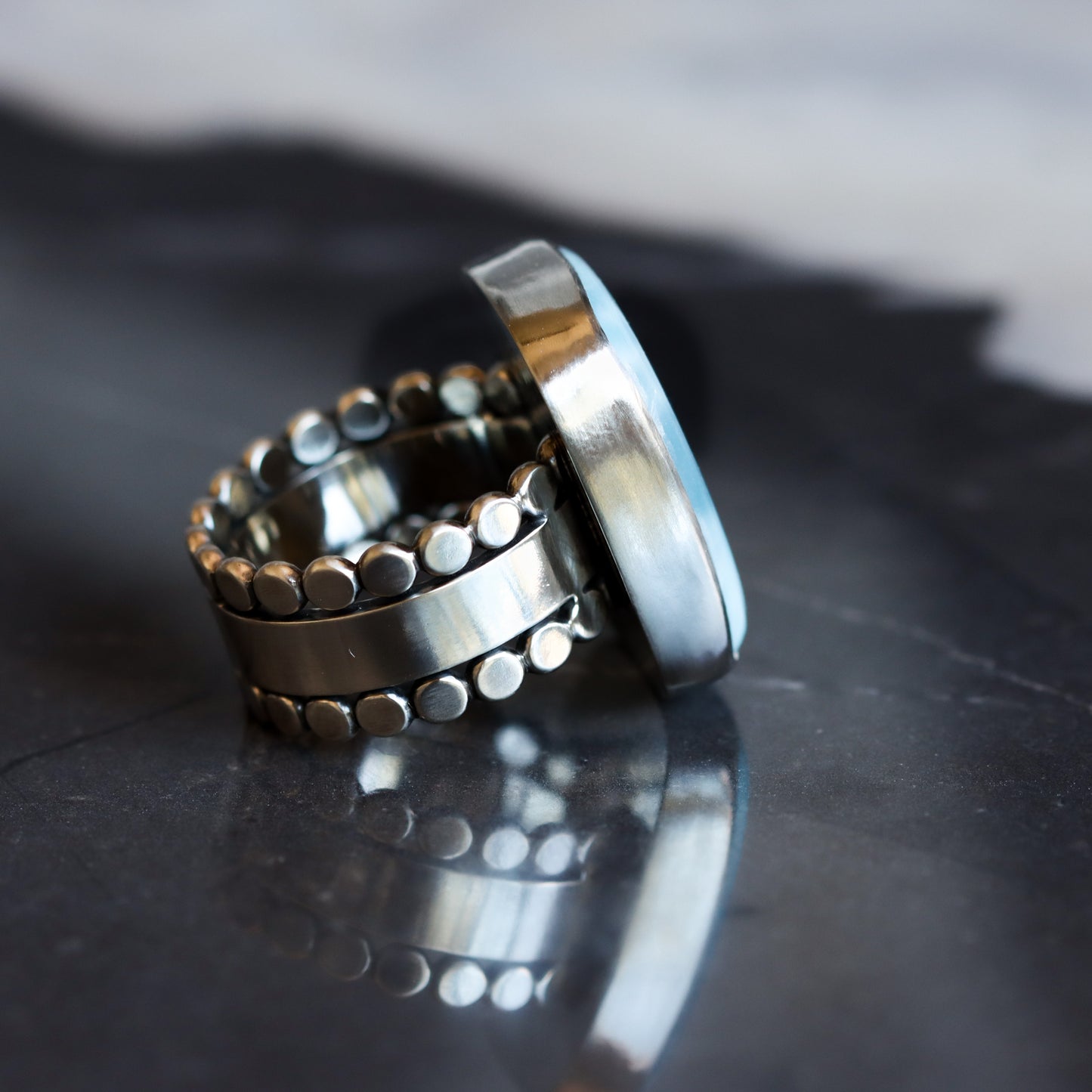 Sky Ring 6 - OOAK - size 7.5