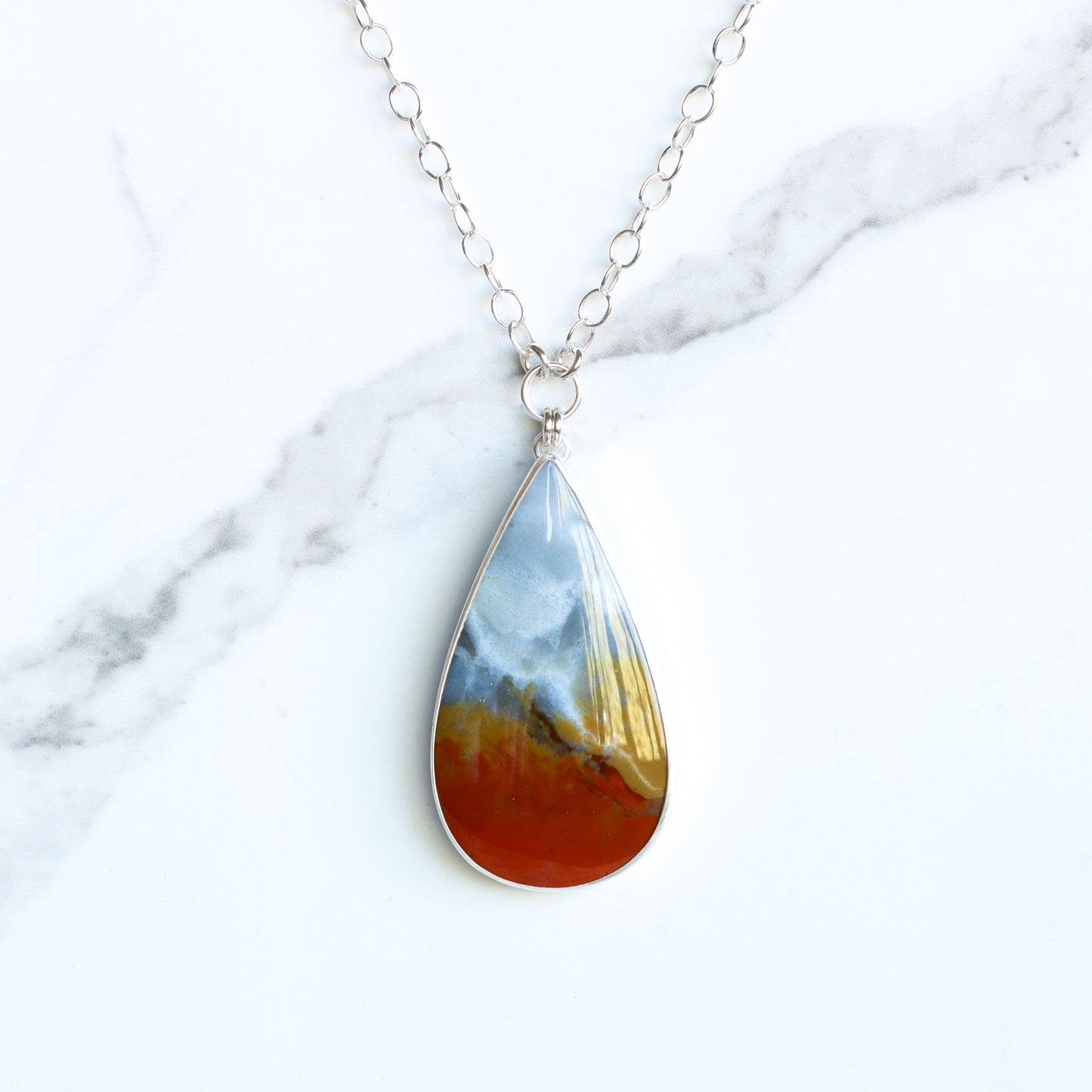 Watercolor Necklace - OOAK