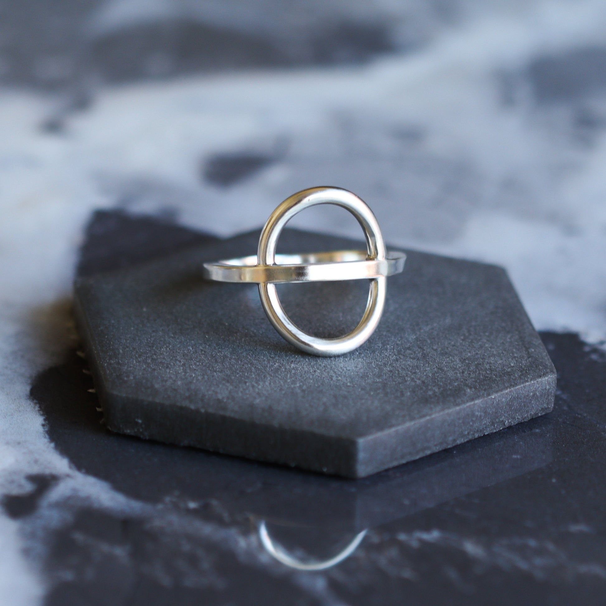 Acoustic Ring-everyday ring-Blue Hour Designs