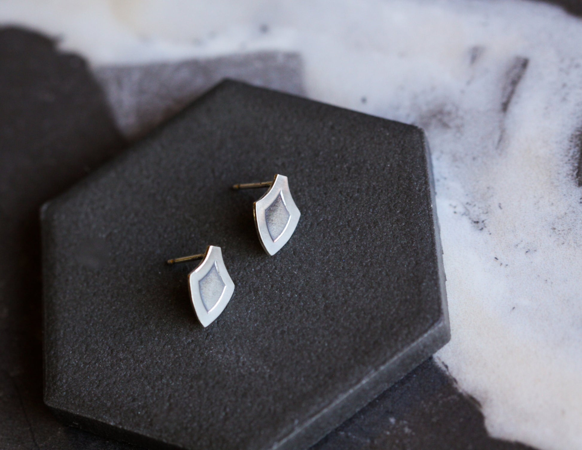 Amira Studs-stud earrings-Blue Hour Designs