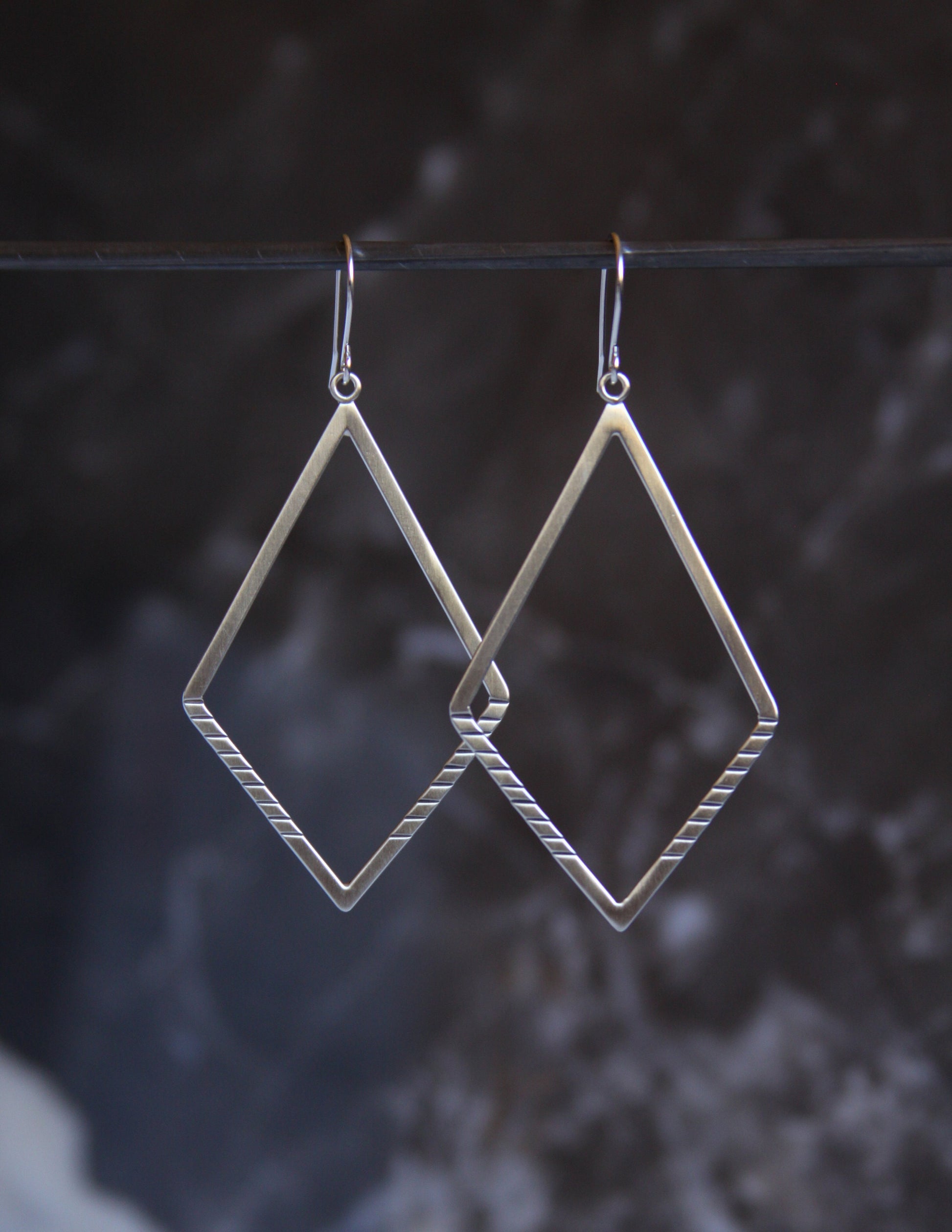 Arcadian Earrings-dangle earrings-Blue Hour Designs